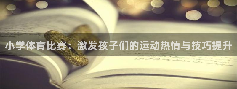 3377体育中国官方网站入口：小学体育比赛：激发孩子们的运动热情与技巧提升